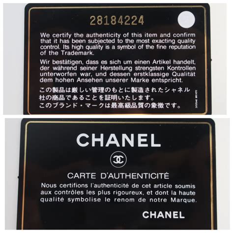 chanel no authenticity card|chanel serial number authenticator.